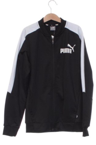 Детско спортно горнище PUMA, Размер 10-11y/ 146-152 см, Цвят Черен, Цена 15,00 €, #136701364