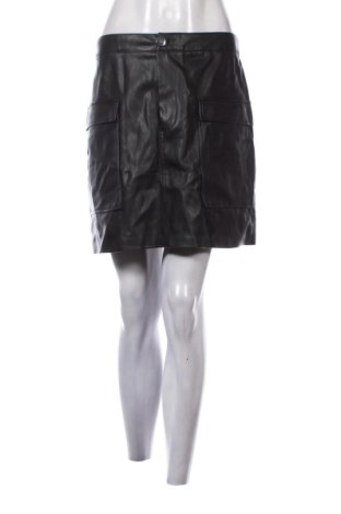 Fustă de piele Amisu, Mărime L, Culoare Negru, Preț 31,99 Lei, #136691825