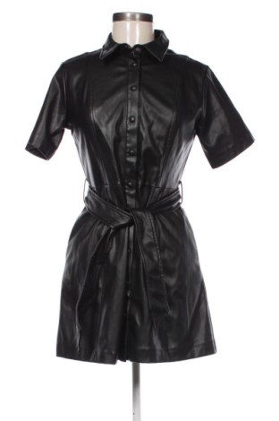 Skórzana sukienka Stradivarius, Rozmiar M, Kolor Czarny, Cena 31,99 zł, #136782347