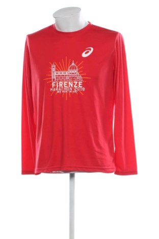 Męska bluzka ASICS, Rozmiar L, Kolor Czerwony, Cena 78,99 zł, #136768365