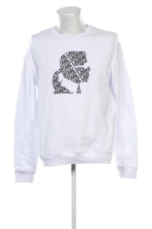 Мъжка блуза Karl Lagerfeld, Размер L, Цвят Бял, Цена 92,03 €, #133337363