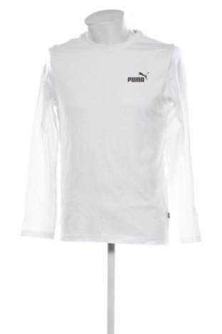 Herren Shirt PUMA, Größe M, Farbe Weiß, Preis 21,00 €, #136701936