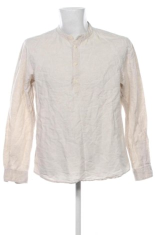 Мъжка блуза Zara, Размер L, Цвят Бежов, Цена 14,31 €, #136695141