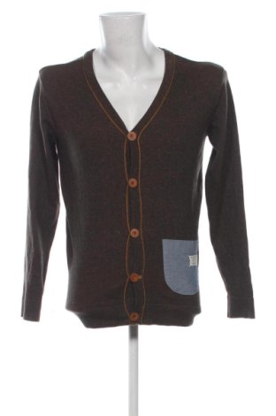 Herren Strickjacke Originals By Jack & Jones, Größe S, Farbe Beige, Preis 17,36 €, #136685820
