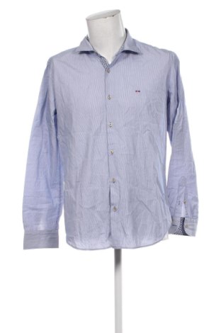 Herrenhemd Webb & Scott Co., Größe L, Farbe Blau, Preis 7,99 €, #136723185