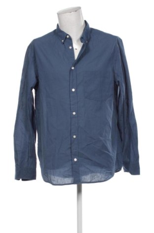 Мъжка риза H&M, Размер L, Цвят Син, Цена 14,31 €, #136723860