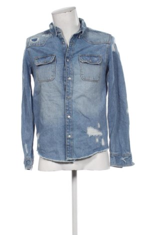 Мъжка риза Zara, Размер S, Цвят Син, Цена 19,94 €, #136726003