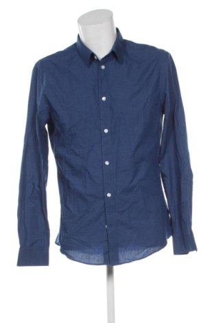 Мъжка риза H&M, Размер L, Цвят Син, Цена 14,31 €, #136732428