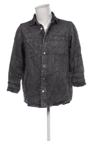 Herrenhemd H&M, Größe M, Farbe Grau, Preis € 6,99, #136741776