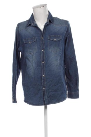 Cămașă de bărbați Piazza Italia, Mărime XL, Culoare Albastru, Preț 42,99 Lei, #136745247
