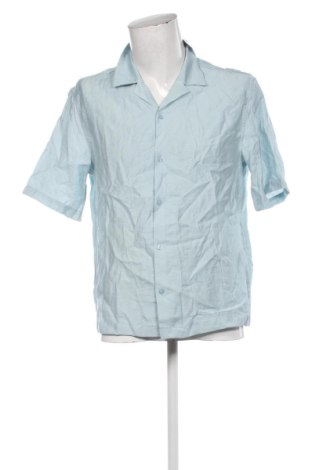 Cămașă de bărbați H&M, Mărime M, Culoare Albastru, Preț 46,99 Lei, #136746615