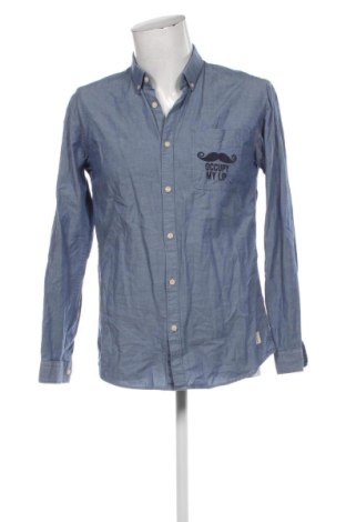 Ανδρικό πουκάμισο Jack & Jones, Μέγεθος M, Χρώμα Μπλέ, Τιμή 10,99 €, #136749273