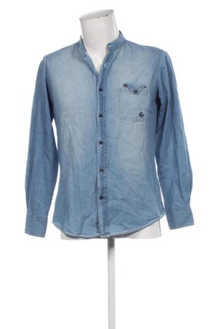 Herrenhemd Cotton&silk, Größe M, Farbe Blau, Preis € 9,00, #136754542