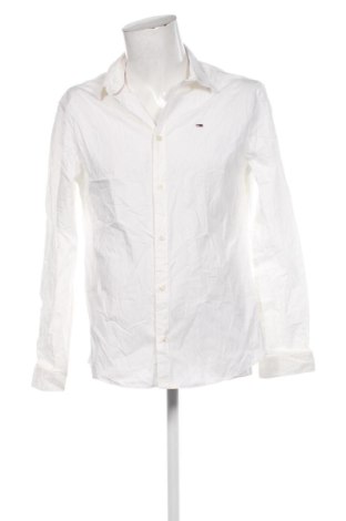 Męska koszula Tommy Hilfiger, Rozmiar XL, Kolor Biały, Cena 216,99 zł, #136756144