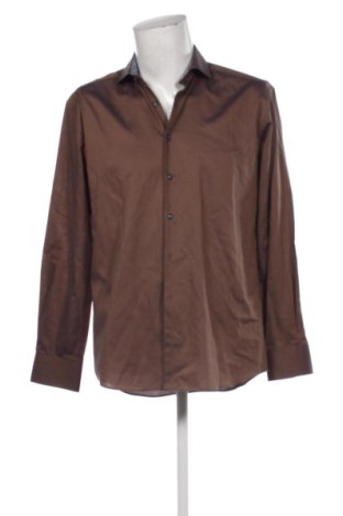 Herrenhemd Eterna, Größe L, Farbe Braun, Preis 28,00 €, #136704654