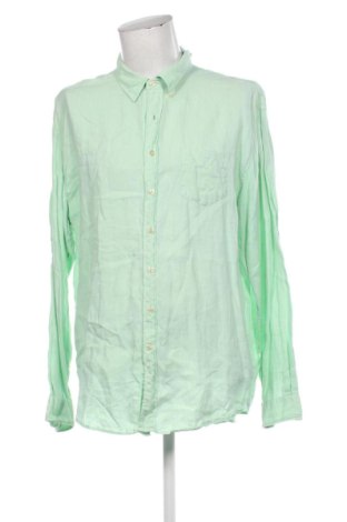Cămașă de bărbați Gant, Mărime 3XL, Culoare Verde, Preț 223,83 Lei, #136684950