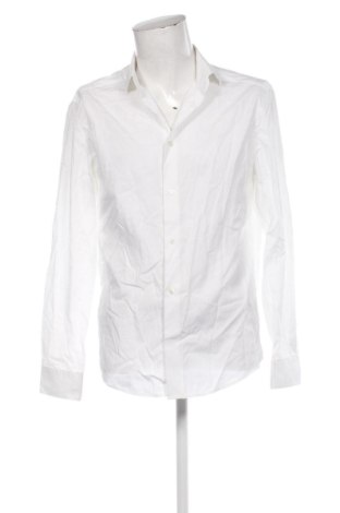 Cămașă de bărbați H&M, Mărime L, Culoare Alb, Preț 76,00 Lei, #136675571