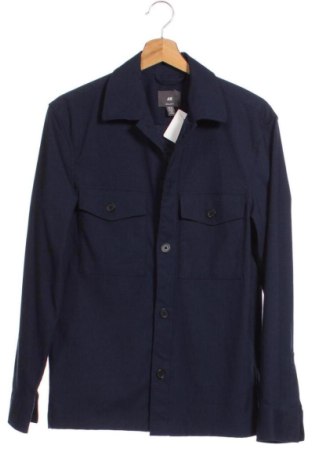 Cămașă de bărbați H&M, Mărime XS, Culoare Albastru, Preț 31,28 Lei, #136699131