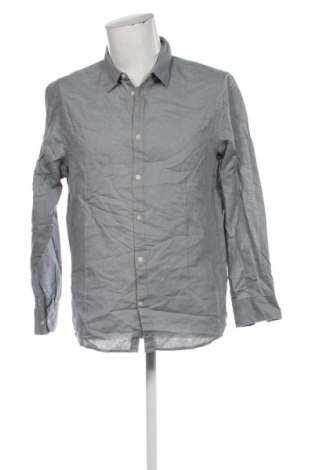 Мъжка риза H&M, Размер L, Цвят Сив, Цена 7,15 €, #136734567