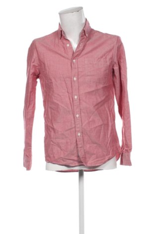 Мъжка риза Pull&Bear, Размер M, Цвят Червен, Цена 9,00 €, #136688054