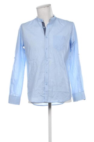 Мъжка риза Cotton&silk, Размер L, Цвят Син, Цена 7,66 €, #136750519