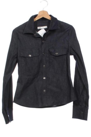 Cămașă de bărbați Zara, Mărime M, Culoare Albastru, Preț 88,62 Lei, #136662882