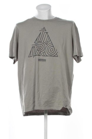 Męski T-shirt Adidas, Rozmiar 3XL, Kolor Szary, Cena 83,99 zł, #136719256