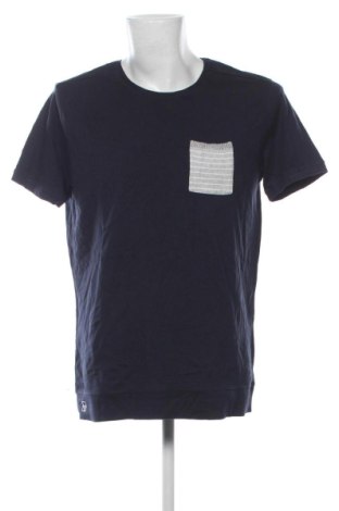 Ανδρικό t-shirt Piazza Italia, Μέγεθος XL, Χρώμα Μπλέ, Τιμή 9,99 €, #136724856
