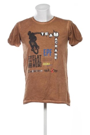 Мъжка тениска B&C Collection, Размер L, Цвят Кафяв, Цена 8,69 €, #136726022