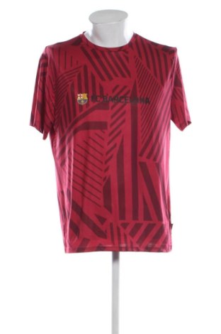 Męski T-shirt Barcelona, Rozmiar L, Kolor Czerwony, Cena 53,58 zł, #136731952