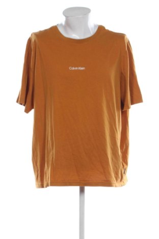 Pánské tričko  Calvin Klein, Velikost 4XL, Barva Oranžová, Cena  482,00 Kč, #136734266