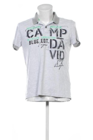 Ανδρικό t-shirt Camp David, Μέγεθος M, Χρώμα Γκρί, Τιμή 21,99 €, #136739300