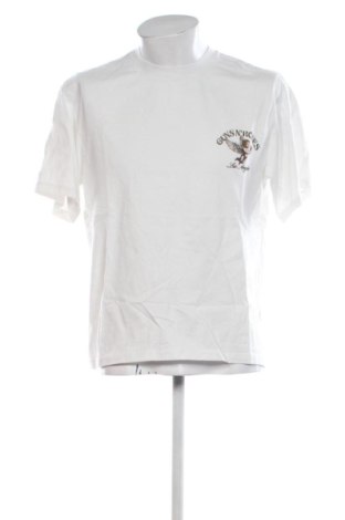 Мъжка тениска Pull&Bear, Размер M, Цвят Бял, Цена 11,75 €, #136740871