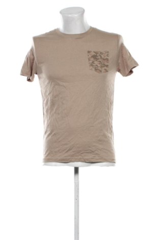 Męski T-shirt Brave Soul, Rozmiar S, Kolor Beżowy, Cena 64,99 zł, #136742250