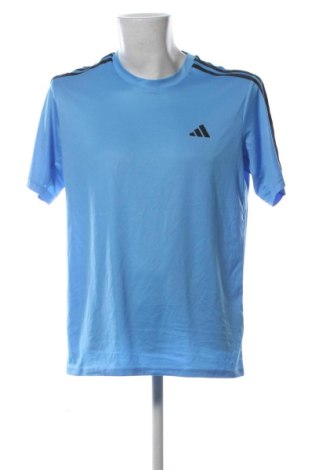 Мъжка тениска Adidas, Размер L, Цвят Син, Цена 18,91 €, #136742310