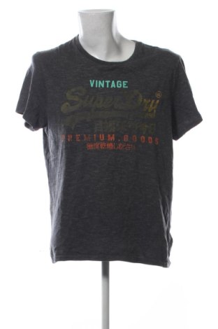 Tricou de bărbați Superdry, Mărime XL, Culoare Gri, Preț 69,99 Lei, #136745574