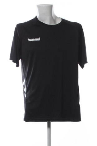 Męski T-shirt Hummel, Rozmiar XXL, Kolor Czarny, Cena 43,99 zł, #136746370