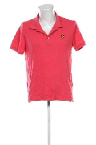Мъжка тениска Lyle & Scott, Размер L, Цвят Розов, Цена 17,38 €, #136746588
