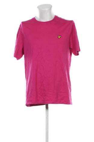 Męski T-shirt Lyle & Scott, Rozmiar XL, Kolor Różowy, Cena 63,99 zł, #136746666