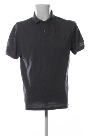Tricou de bărbați James & Nicholson, Mărime L, Culoare Gri, Preț 37,99 Lei, #136747442