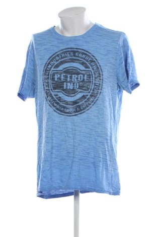 Męski T-shirt Petrol Industries, Rozmiar XL, Kolor Niebieski, Cena 39,99 zł, #136768325