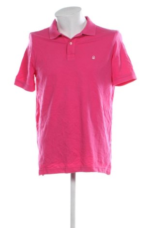 Męski T-shirt United Colors Of Benetton, Rozmiar M, Kolor Różowy, Cena 43,99 zł, #136768838