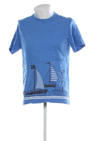 Męski T-shirt Yamamay, Rozmiar L, Kolor Niebieski, Cena 48,99 zł, #136769825