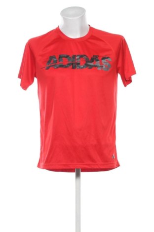 Herren T-Shirt Adidas, Größe L, Farbe Rot, Preis € 21,99, #136770964