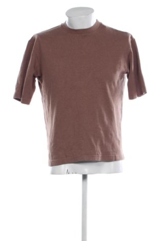 Męski T-shirt Uniqlo, Rozmiar L, Kolor Popielaty róż, Cena 50,99 zł, #136776894