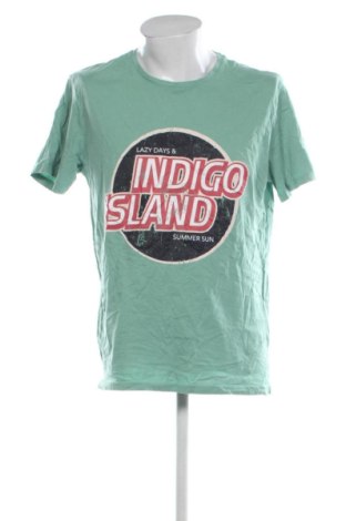 Męski T-shirt Identic, Rozmiar XL, Kolor Zielony, Cena 43,99 zł, #136777982