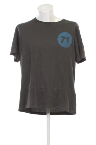 Ανδρικό t-shirt Angelo Litrico, Μέγεθος XXL, Χρώμα Γκρί, Τιμή 11,99 €, #136674151
