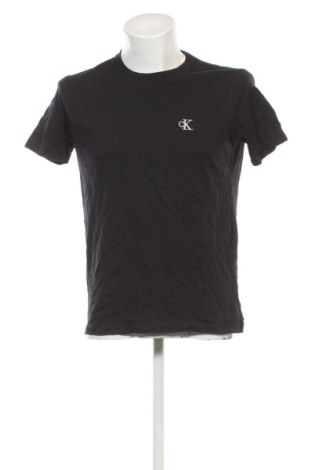Мъжка тениска Calvin Klein Jeans, Размер L, Цвят Черен, Цена 39,88 €, #136697540