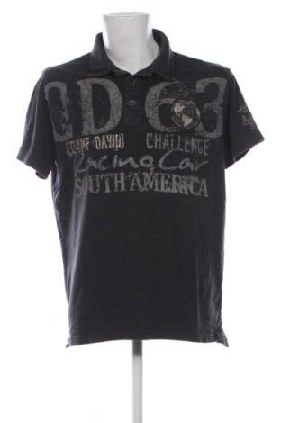 Herren Shirt Camp David, Größe XXL, Farbe Grau, Preis 24,45 €, #136686671