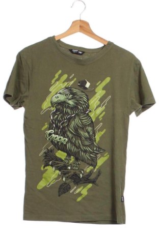 Męski T-shirt Cropp, Rozmiar XS, Kolor Zielony, Cena 41,99 zł, #136687916